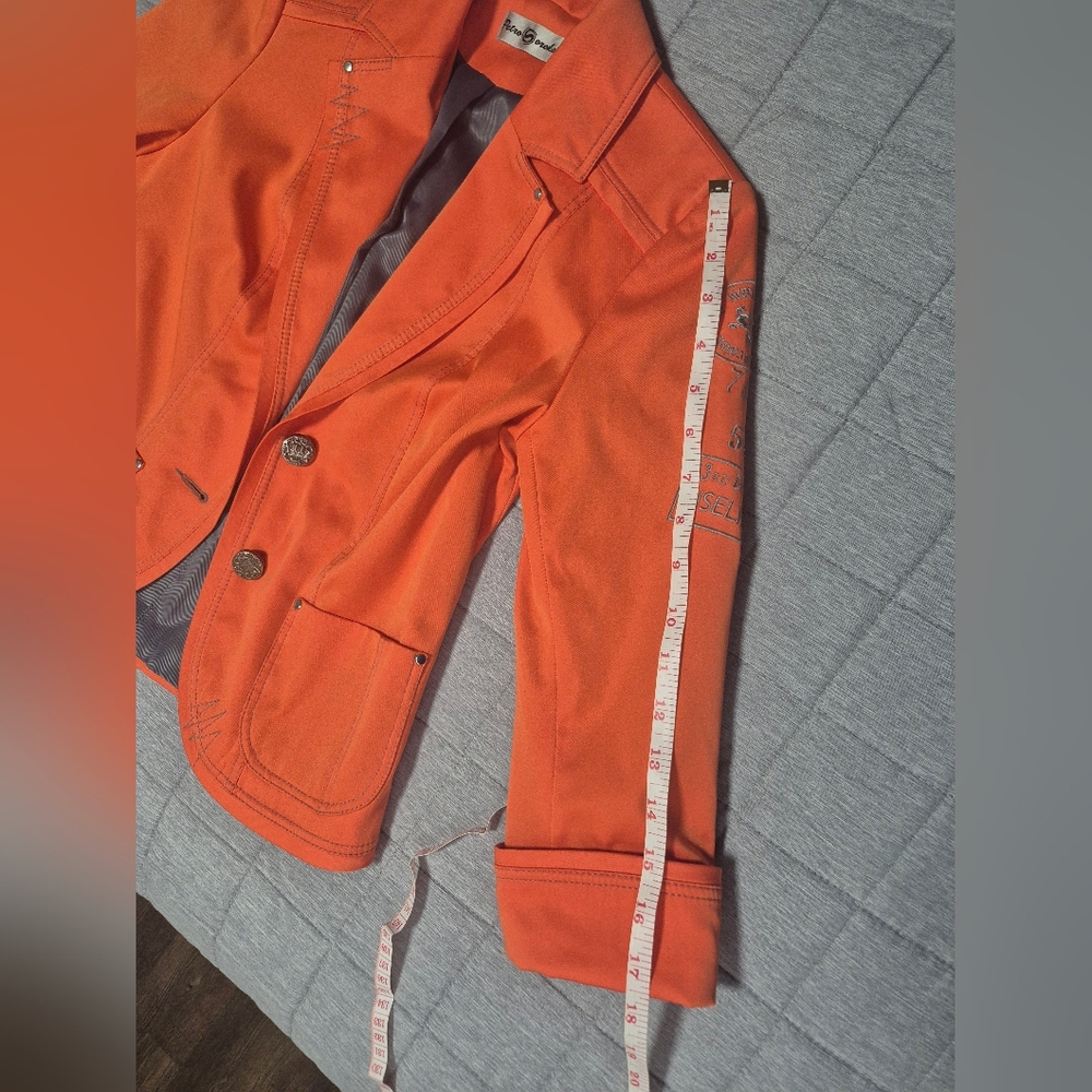 Designer Blazer with Embroidered Details - Picture 10 of 16
